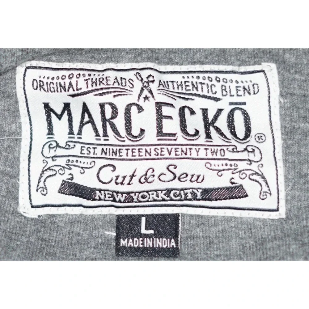 Marc Ecko Cut and Sew Full Zip Sweater Size L